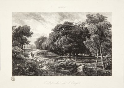 Der heraufziehende Sturm von Charles Francois Daubigny