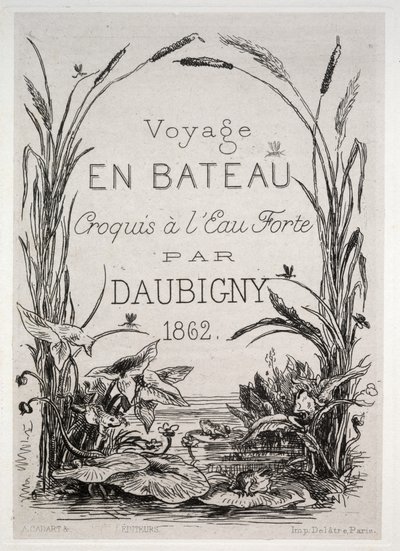 Die Bootsfahrt von Charles Francois Daubigny