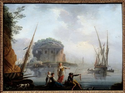 Marine von Charles Francois Lacroix de Marseille
