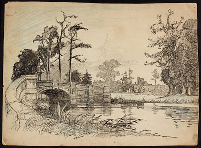 Cranford Park Brücke, Hillingdon, Großraum London von Charles George Harper