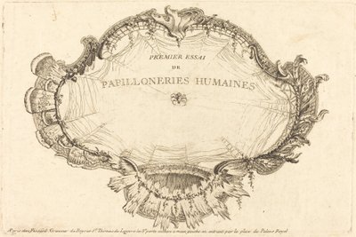 Der Titel von Charles Germain de Saint Aubin