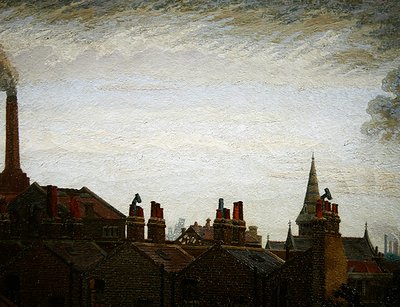 Dächer, Pimlico von Charles Ginner