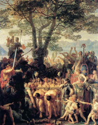 Die Römer unter dem Joch von Charles Gleyre