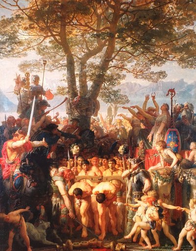 Die Römer unter dem Joch von Charles Gleyre