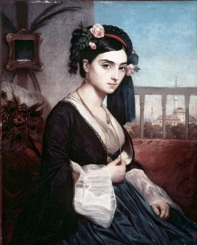 Orientalische Dame von Charles Gleyre
