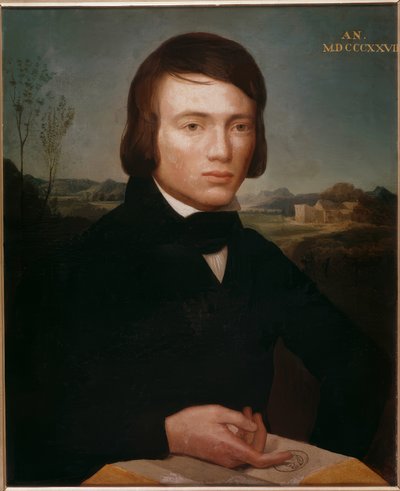 Selbstbildnis Charles Gleyre von Charles Gleyre