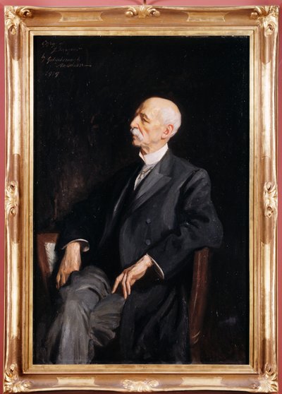 Manuel Patricio Rodriguez Garcia im Sessel von Charles Goldsborough Anderson