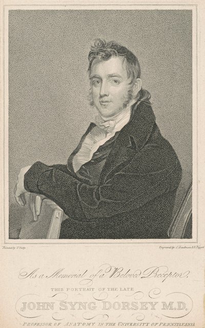 John Syng Dorsey, M.D. von Charles Goodman and Robert Piggot, after Thomas Sully