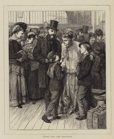 Zuhause für die Feiertage von Charles Green