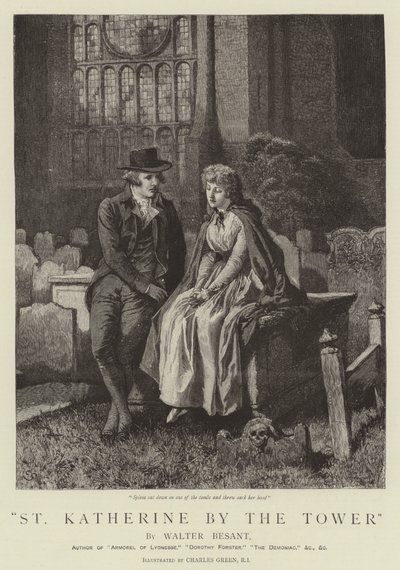 St. Katherine by the Tower von Charles Green