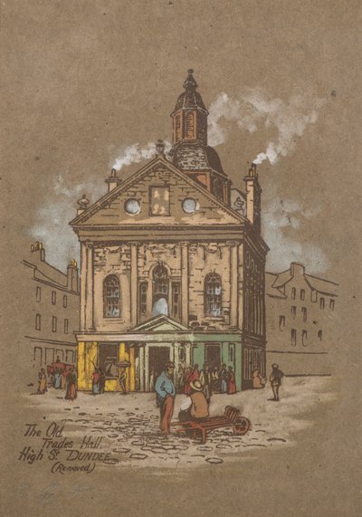 Die Alte Handelskammer, High Street, Dundee von Charles Gustav Louis Phillips