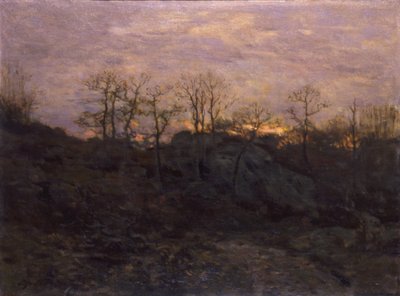 Waldrand, Dämmerung, ca. 1890 von Charles H. Davis