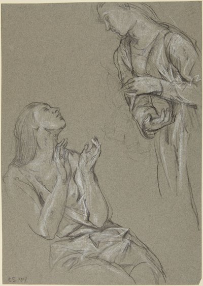 Studien von Frauen von Charles Haslewood Shannon