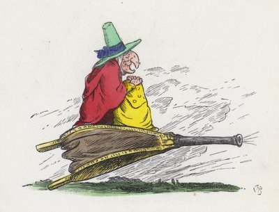 Die alte Wetterhexe von Charles Henry (after) Bennett