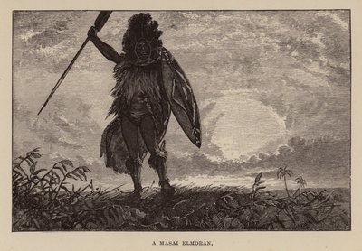 Illustration für Allan Quatermain von H. Rider Haggard von Charles Henry Malcolm Kerr
