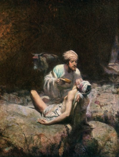 Der barmherzige Samariter von Charles Herbert Moore