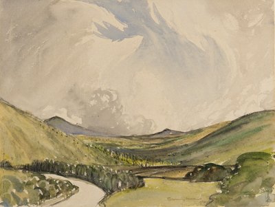 Stürmischer Morgen, Graystoke, Cumbria von Charles John Holmes