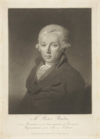 Porträt von Pieter Paulus von Charles Howard Hodges
