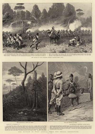 Die Briten in Westafrika, mit der Ibouza-Expedition von Charles J. Staniland
