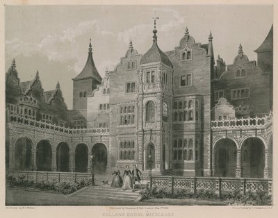 Holland House, Middlesex von Charles James Richardson