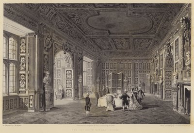Der vergoldete Raum, Holland House von Charles James Richardson