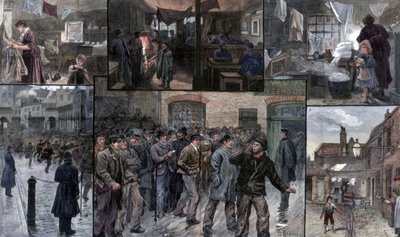 Not im East End von London, 1886 von Charles Joseph Staniland