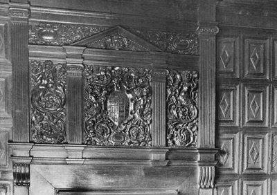 Kamin, Boynton Zimmer, Datum 1575 von Charles Latham