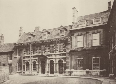 Häuser in Stamford, Lincolnshire, St Marys Place von Charles Latham