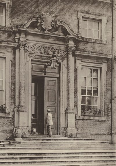Raynham Hall, Norfolk, der Eingang von Charles Latham