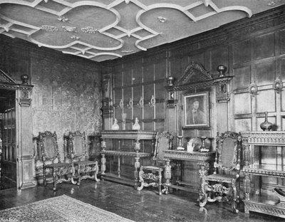 Das Esszimmer, Südende von Charles Latham