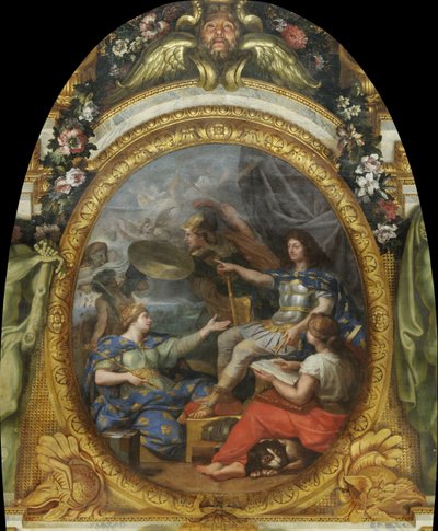 Ordnung in den Finanzen des Königreichs wiederhergestellt, 1662 von Charles Le Brun