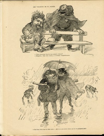 Illustration von Charles Leandre (1862-1934) in Le Rire von Charles Leandre