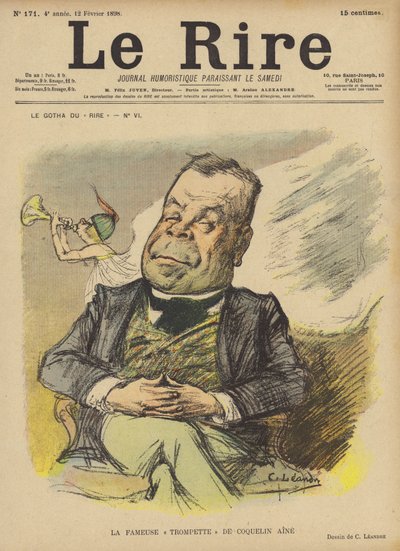 Illustration für Le Rire von Charles Leandre