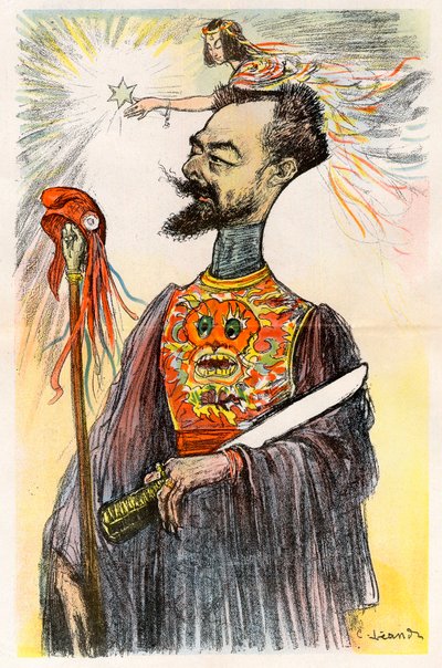 Paul Doumer (1857-1932) - Karikatur von Charles Leandre (1862-1934) in „Le Rire“ 1902 von Charles Leandre