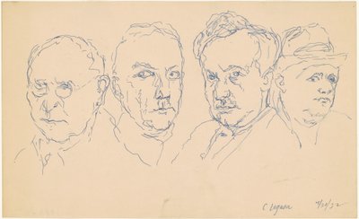 Vier Männer von Charles Logasa