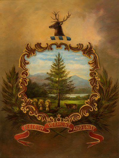 Siegel von Vermont von Charles Louis Heyde