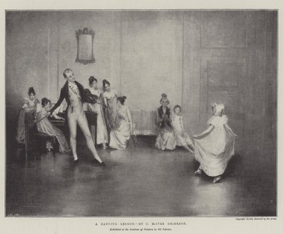 Eine Tanzstunde von Charles MacIvor or MacIver Grierson