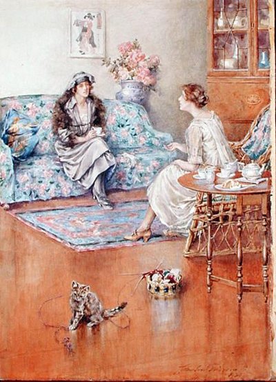 Nachmittagstee von Charles MacIvor or MacIver Grierson