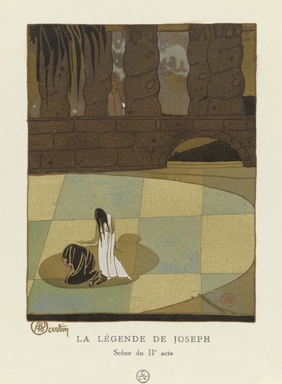 La Légende de Joseph, Szene des II. Aktes von Charles Martin