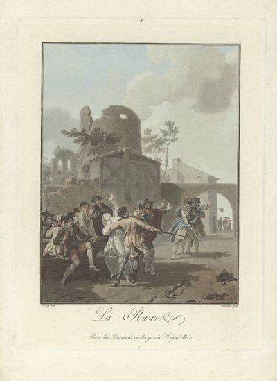 Der Streit von Charles Melchior Descourtis