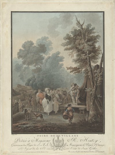 Dorffest von Charles Melchior Descourtis