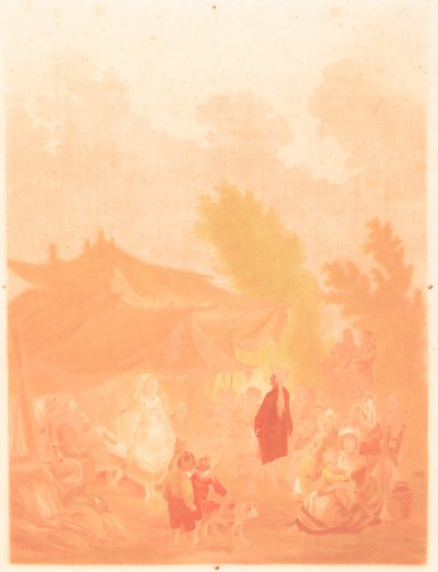 Dorffest, 1785 von Charles Melchior Descourtis