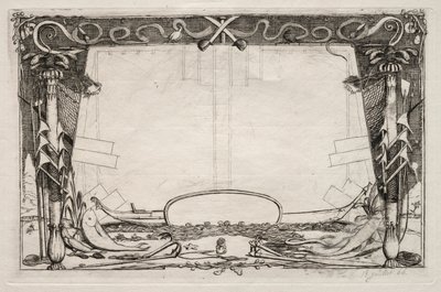 Eine Reise nach Neuseeland 1842-1846: Umschlag, 1866 von Charles Meryon