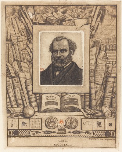 Armand Guéraud von Charles Meryon