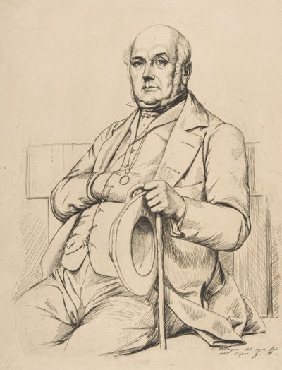 Casimir le Conte, nach Boulanger, 1856 von Charles Meryon