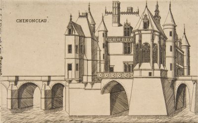 Château de Chenonceau, Nr. 2 von Charles Meryon