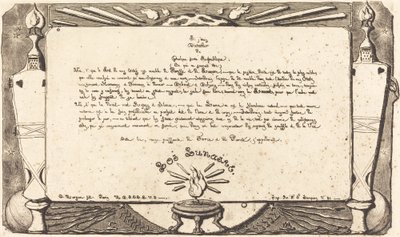 Mondgesetz, 1. Platte von Charles Meryon