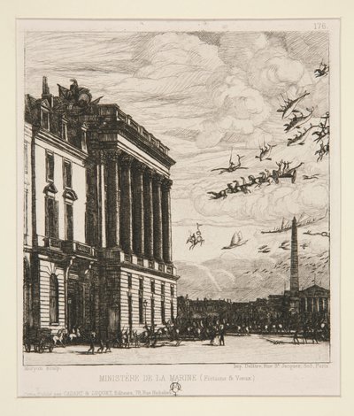 Das Marineministerium von Charles Meryon