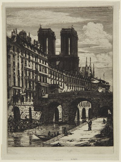 Die Kleine Brücke von Charles Meryon