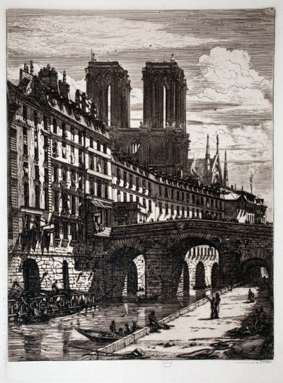 Die kleine Brücke von Charles Meryon